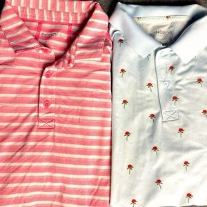 Bonobos Golf Slim Fit Men’s Large Short Sleeve Polo Lot